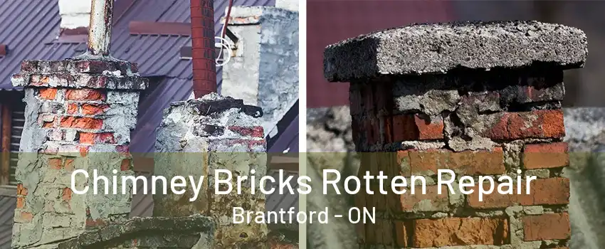 Chimney Bricks Rotten Repair Brantford - ON