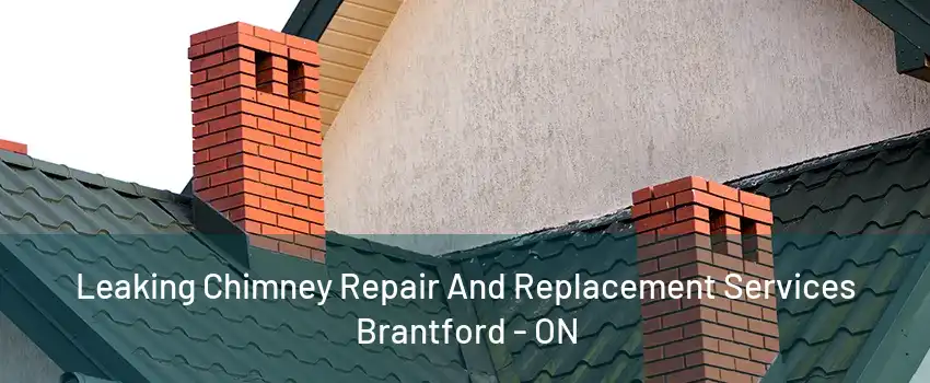 Leaking Chimney Repair And Replacement Services Brantford - ON